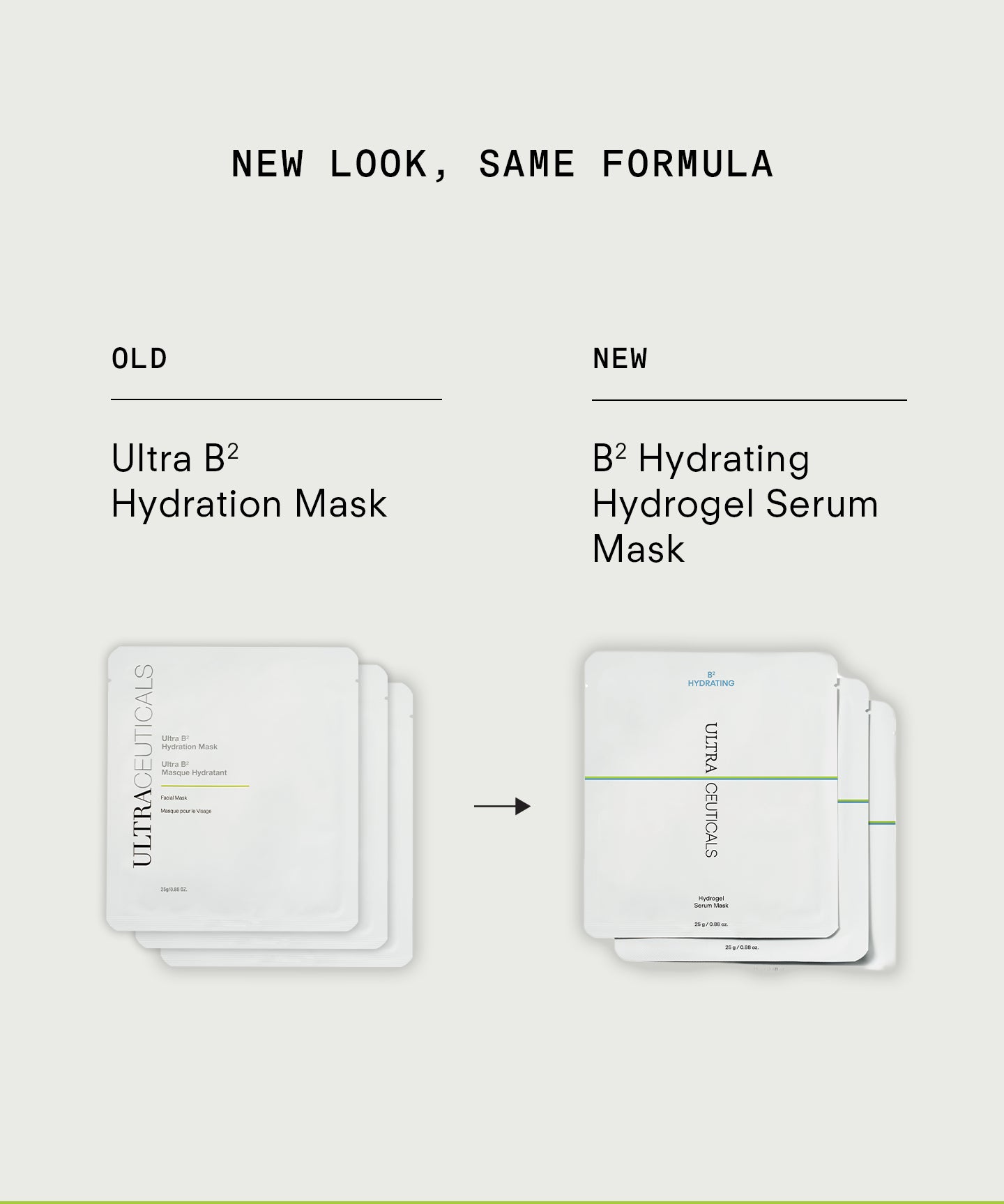 B² Hydrating Hydrogel Serum Mask (Pack of 3)